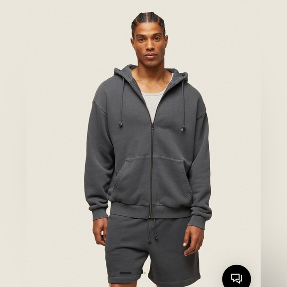 Gymshark Men’s Everyday Relaxed Black Hoodie SZ S - Picture 1 of 9